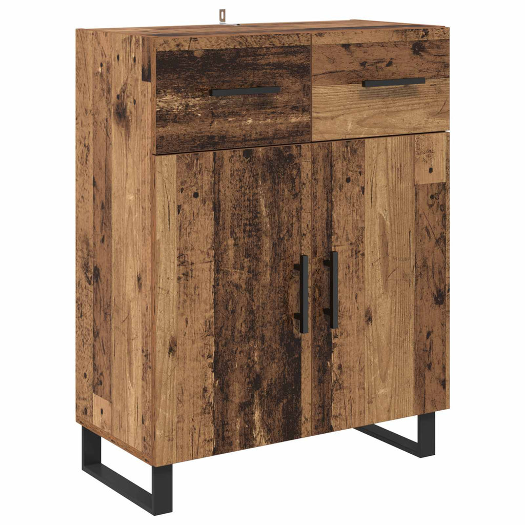Vitrina Madera Vieja 69,5 x 34 x 90 cm Madera contrachapada