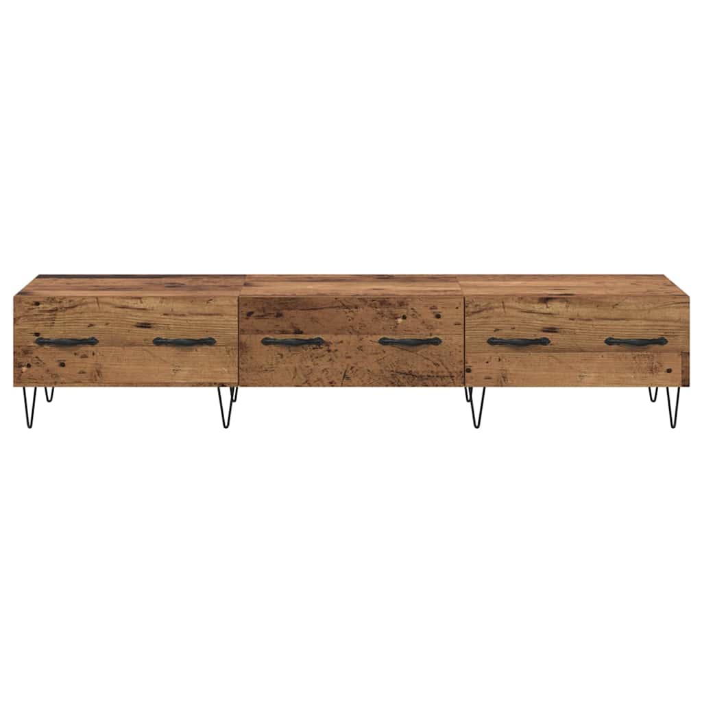 Gabinete de TV con cajón Madera vieja 150 x 36 x 30 cm
