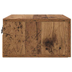 Armario de Noche 2 pcs Madera vieja 35 x 35 x 20 cm