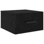 Armario de Noche 2 pcs Roble Negro 35 x 35 x 20 cm