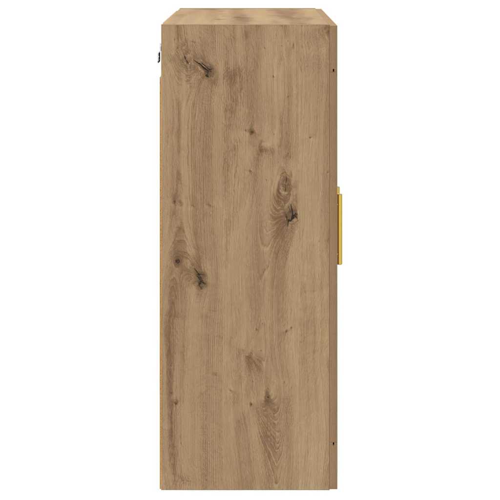 Armario de pared Roble artesanal 69,5 x 34 x 90 cm