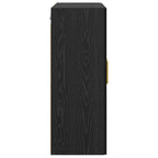 Armario de pared Roble Negro 69,5 x 34 x 90 cm