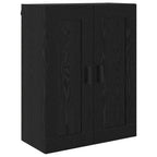 Armario de pared Roble Negro 69,5 x 34 x 90 cm