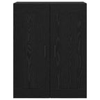 Armario de pared Roble Negro 69,5 x 34 x 90 cm