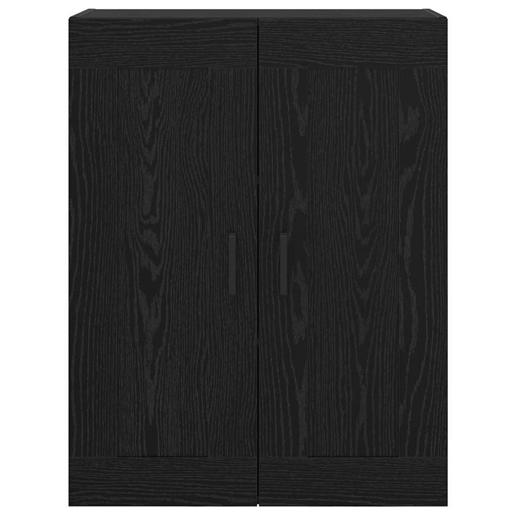 Armario de pared Roble Negro 69,5 x 34 x 90 cm