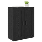 Armario de pared Roble Negro 69,5 x 34 x 90 cm