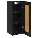 Armario de pared Roble Negro 34,5 x 34 x 90 cm
