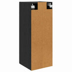 Armario de pared Roble Negro 34,5 x 34 x 90 cm