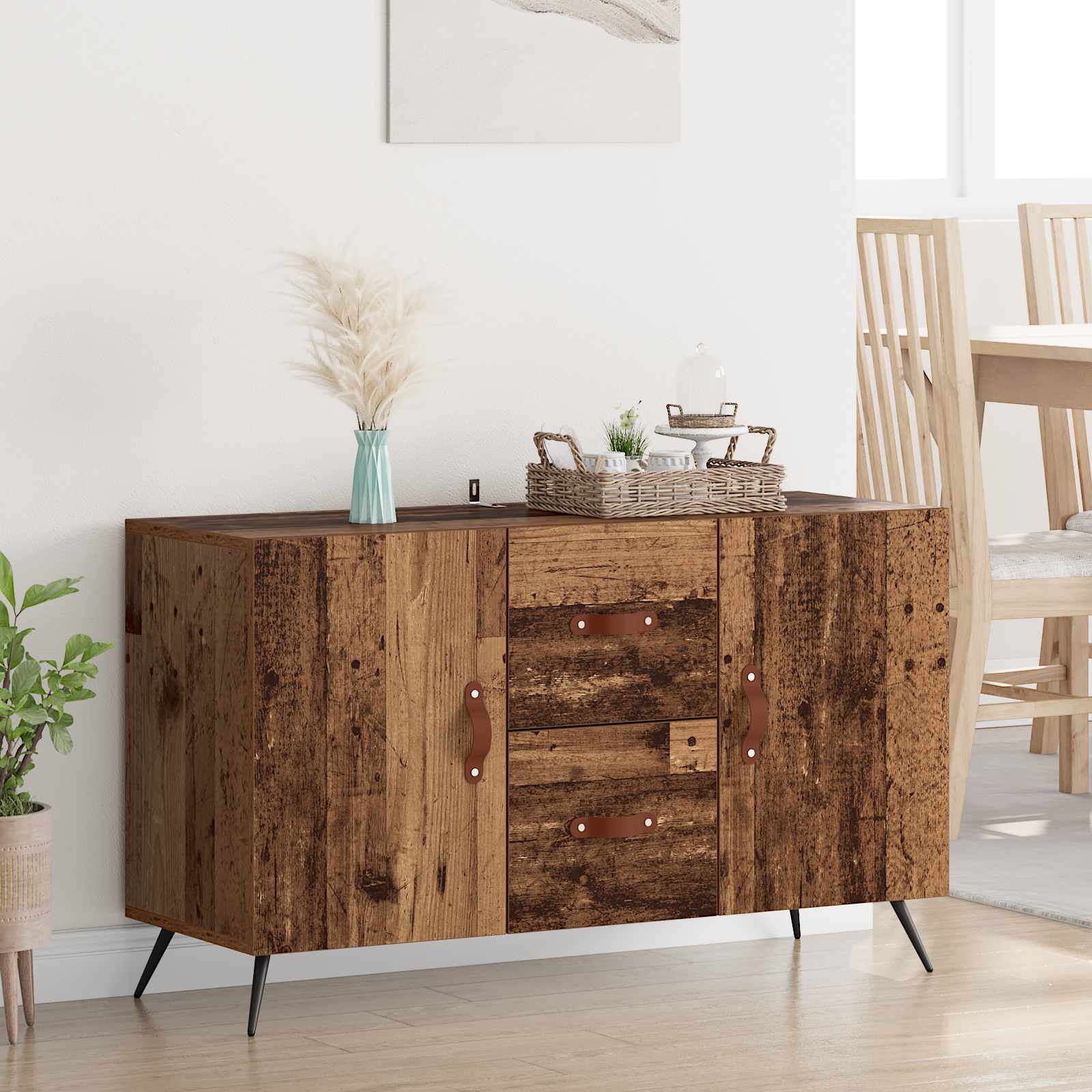 Vitrina Madera Vieja 100 x 36 x 60 cm Madera contrachapada