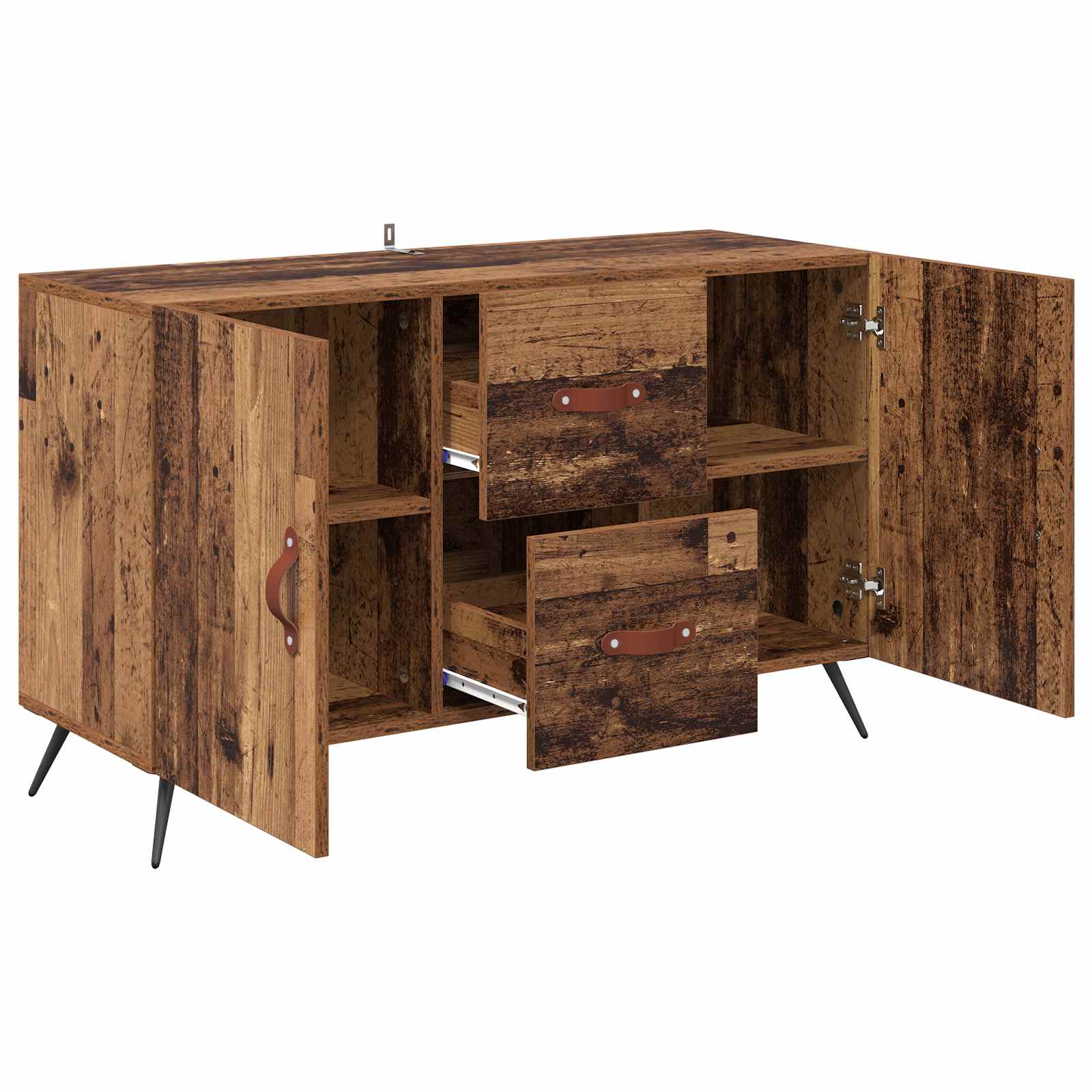 Vitrina Madera Vieja 100 x 36 x 60 cm Madera contrachapada