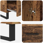 Alacena Madera Vieja 69,5 x 30 x 115 cm Madera contrachapada