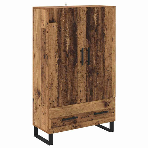Old Wooden Cupboard 69.5 x 30 x 115 cm Plywood