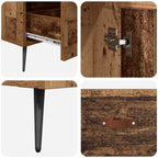 Alacena con cajón Madera Vieja 69,5 x 31 x 115 cm