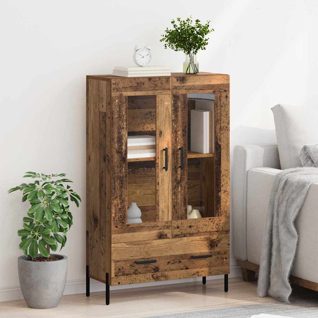 Alacena con cajón Corona Madera Vieja 69,5 x 31 x 115 cm