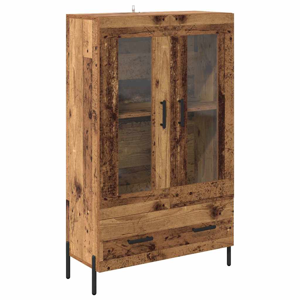 Alacena con cajón Corona Madera Vieja 69,5 x 31 x 115 cm