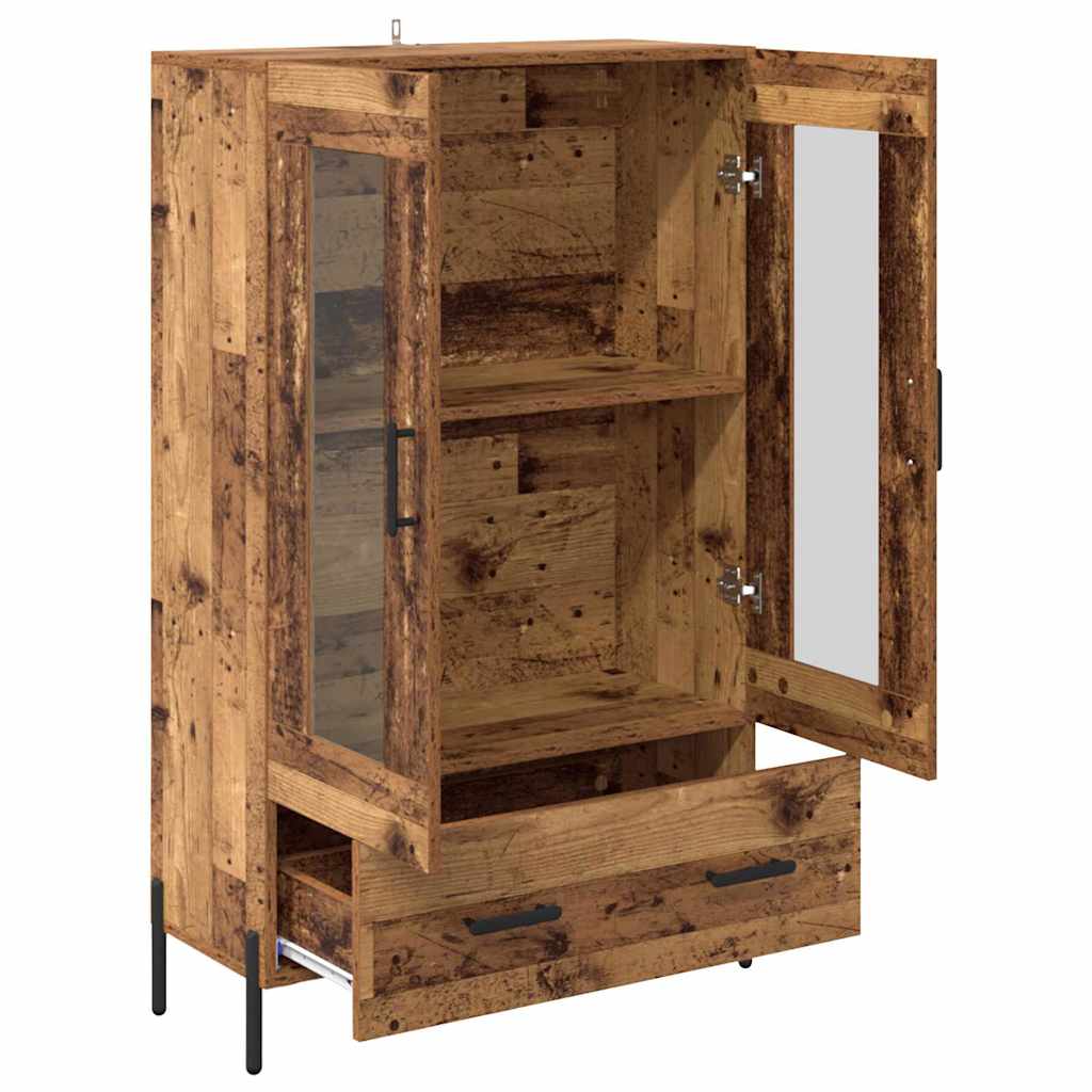 Alacena con cajón Corona Madera Vieja 69,5 x 31 x 115 cm