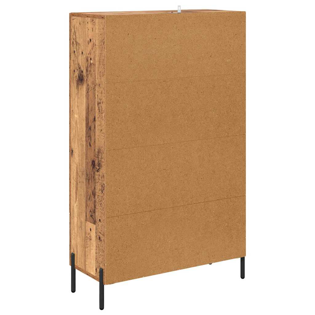 Alacena con cajón Corona Madera Vieja 69,5 x 31 x 115 cm
