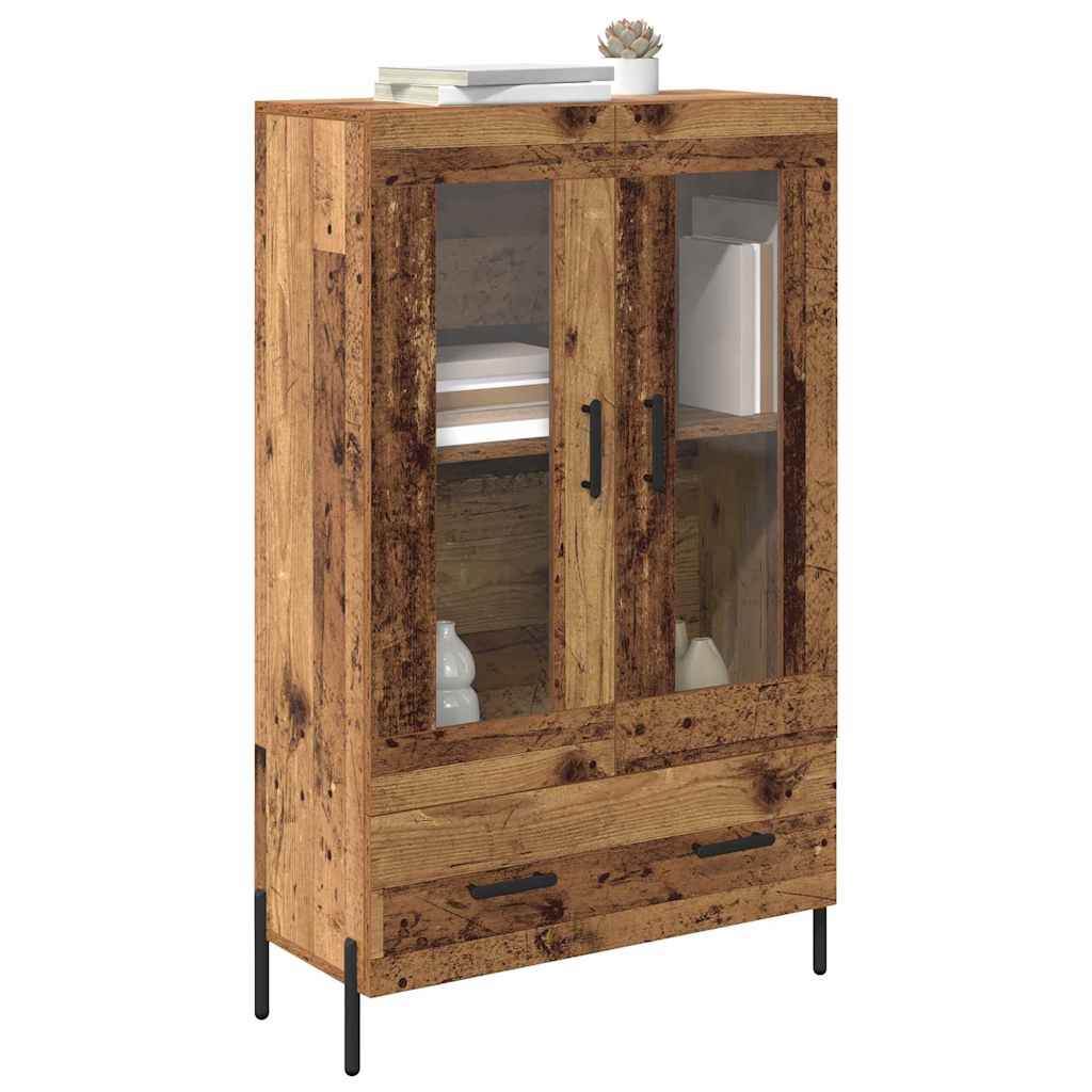 Alacena con cajón Corona Madera Vieja 69,5 x 31 x 115 cm