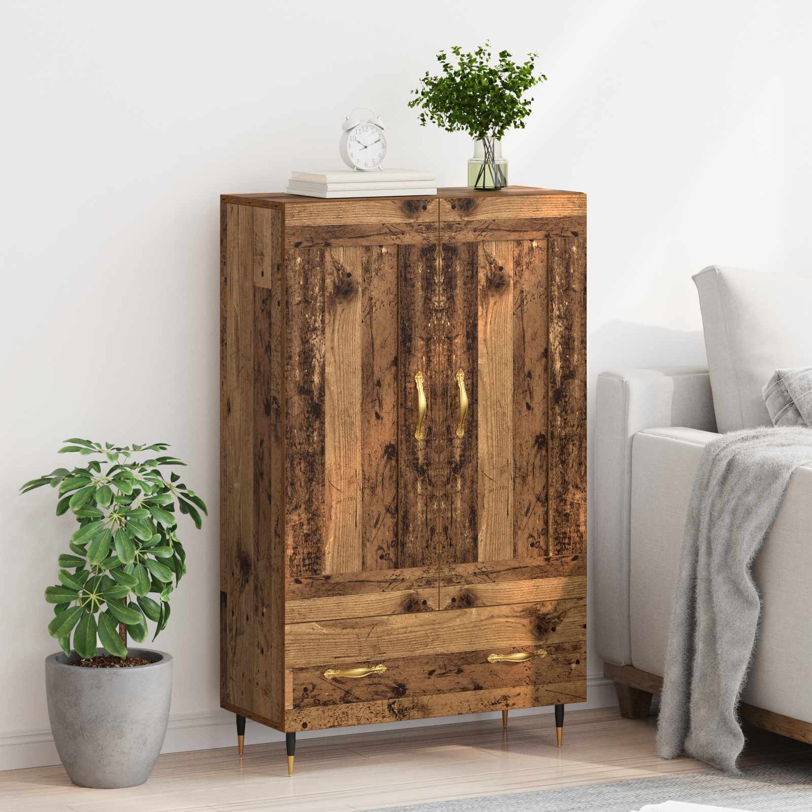 Alacena Madera Vieja 69,5 x 31 x 115 cm Madera contrachapada