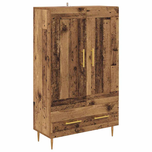 Old Wooden Cabinet 69.5 x 31 x 115 cm Plywood