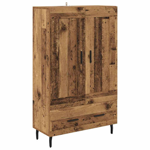 Old Wooden Cupboard 69.5 x 31 x 115 cm Plywood