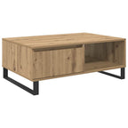 Mesa de Café Roble artesanal 90 x 60 x 35 cm