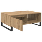 Mesa de Café Roble artesanal 90 x 60 x 35 cm