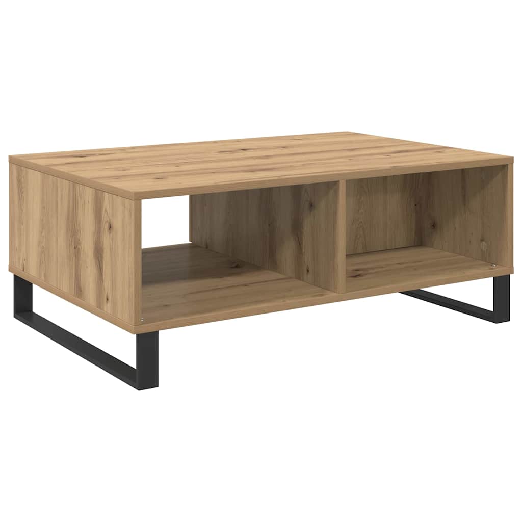 Mesa de Café Roble artesanal 90 x 60 x 35 cm