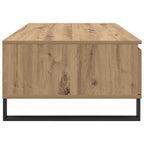 Mesa de Café Roble artesanal 90 x 60 x 35 cm