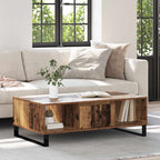 Mesa de Café Madera vieja 104 x 60 x 35 cm Madera de ingeniería