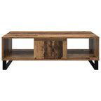 Mesa de Café Madera vieja 104 x 60 x 35 cm Madera de ingeniería