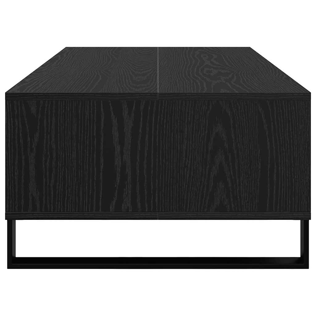 Mesa de Café Roble Negro 104 x 60 x 35 cm Madera de ingeniería