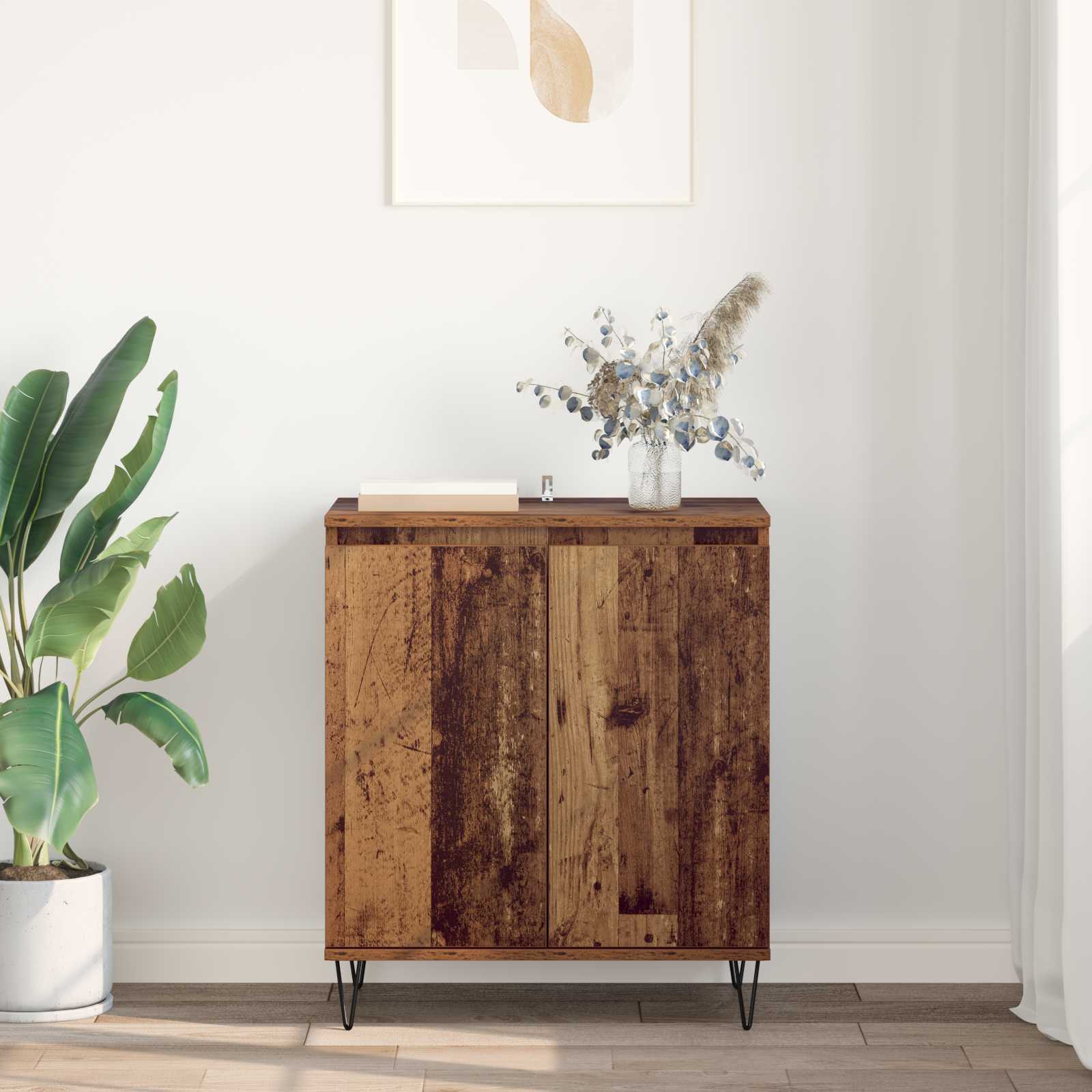 Vitrina Madera Vieja 60 x 35 x 70 cm Madera contrachapada