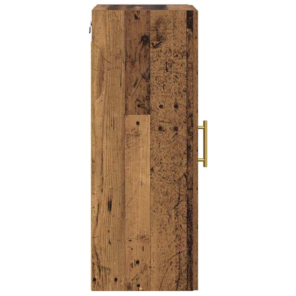 Armario de pared Madera Vieja 34,5 x 34 x 90 cm