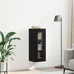 Armario de pared Roble Negro 34,5 x 34 x 90 cm
