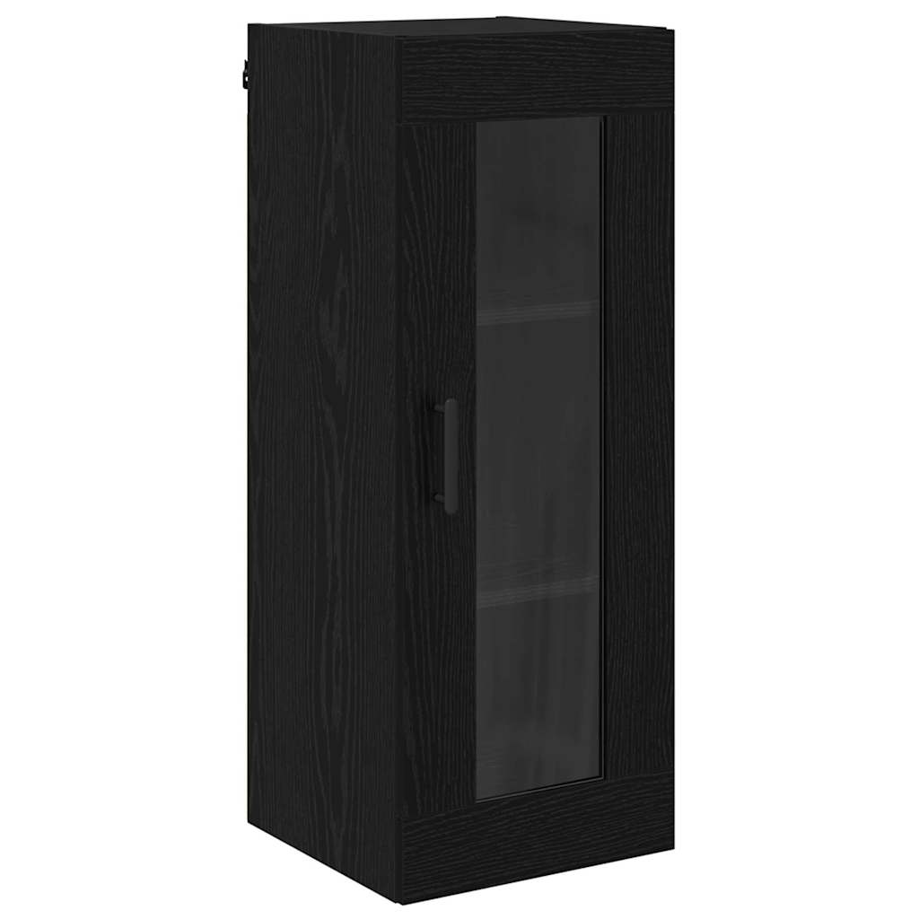 Armario de pared Roble Negro 34,5 x 34 x 90 cm