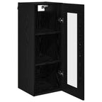 Armario de pared Roble Negro 34,5 x 34 x 90 cm