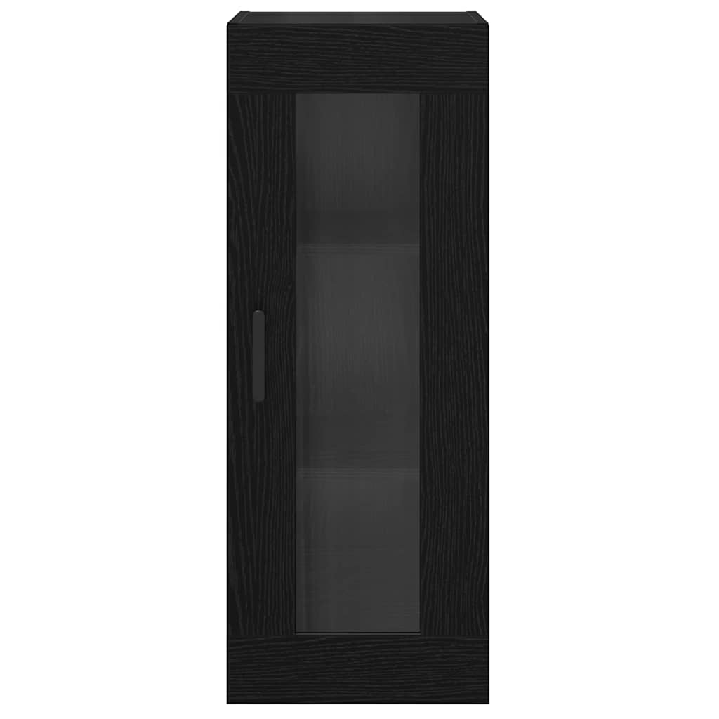 Armario de pared Roble Negro 34,5 x 34 x 90 cm