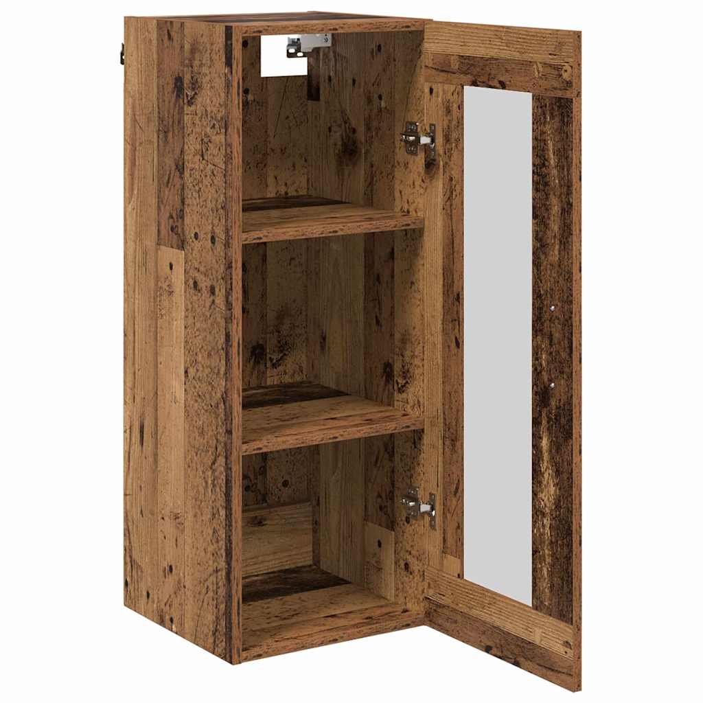 Armario de pared Madera Vieja 34,5 x 34 x 90 cm
