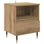 Armario de Noche 2 pcs Roble artesanal 40 x 35 x 50 cm