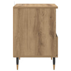 Armario de Noche 2 pcs Roble artesanal 40 x 35 x 50 cm