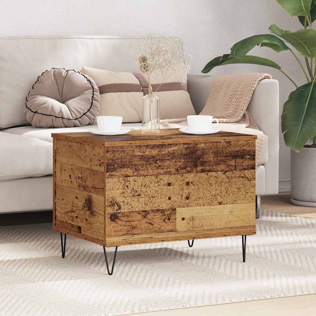 Mesa de Café Madera Vieja 60 x 44,5 x 45 cm