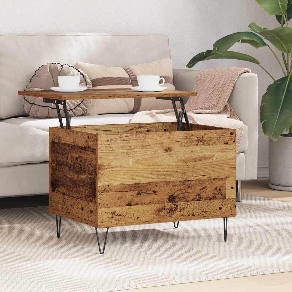 Mesa de Café Madera Vieja 60 x 44,5 x 45 cm