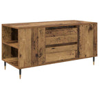 Mesa de Café con cajón Madera envejecida 102 x 44,5 x 50 cm