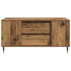 Mesa de Café con cajón Madera envejecida 102 x 44,5 x 50 cm