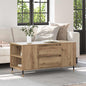 Mesa de Café con cajón Madera envejecida 102 x 44,5 x 50 cm
