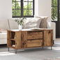 Mesa de Centro com Gaveta Madeira Envelhecida 102 x 44,5 x 50 cm