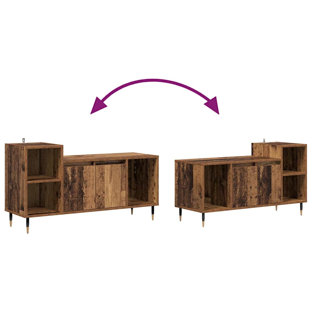 Gabinete de TV Madera Vieja 100 x 35 x 55 cm