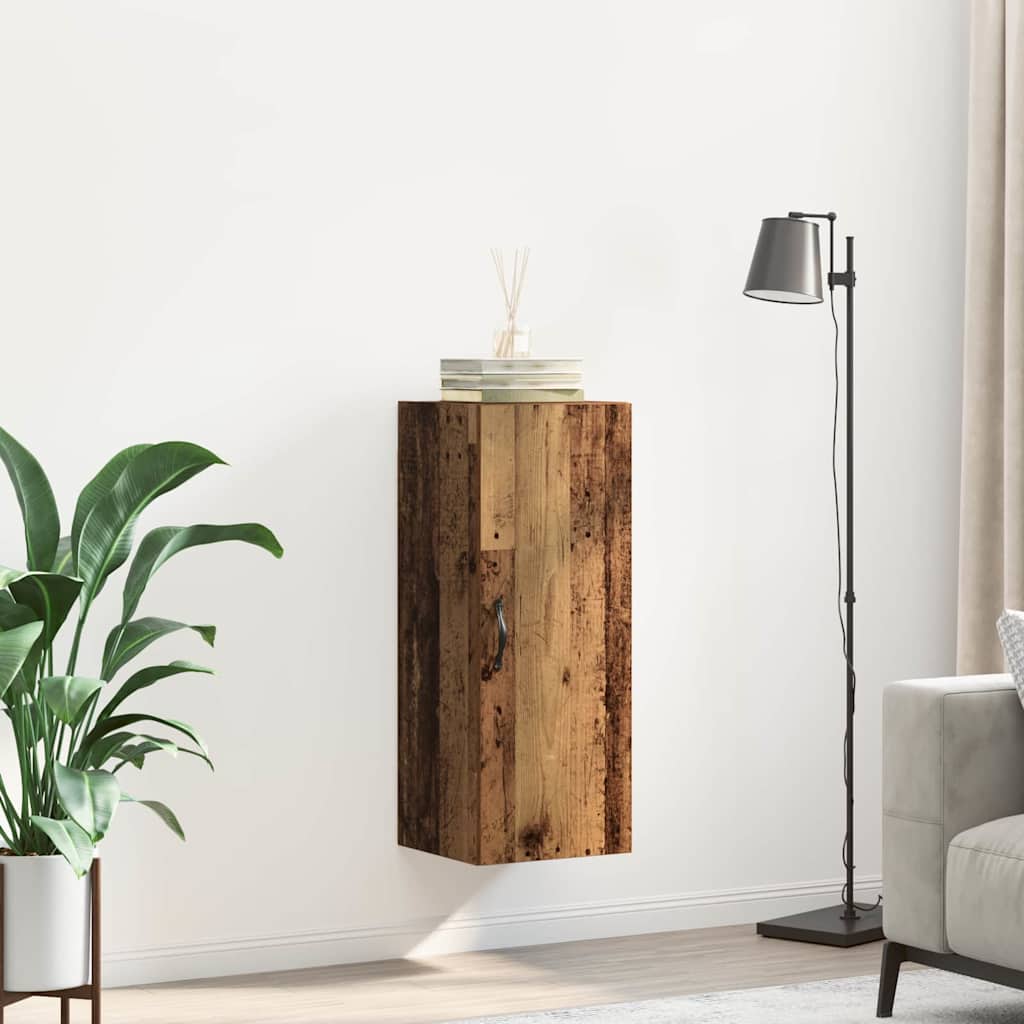 Armario de pared Madera Vieja 34,5 x 34 x 90 cm