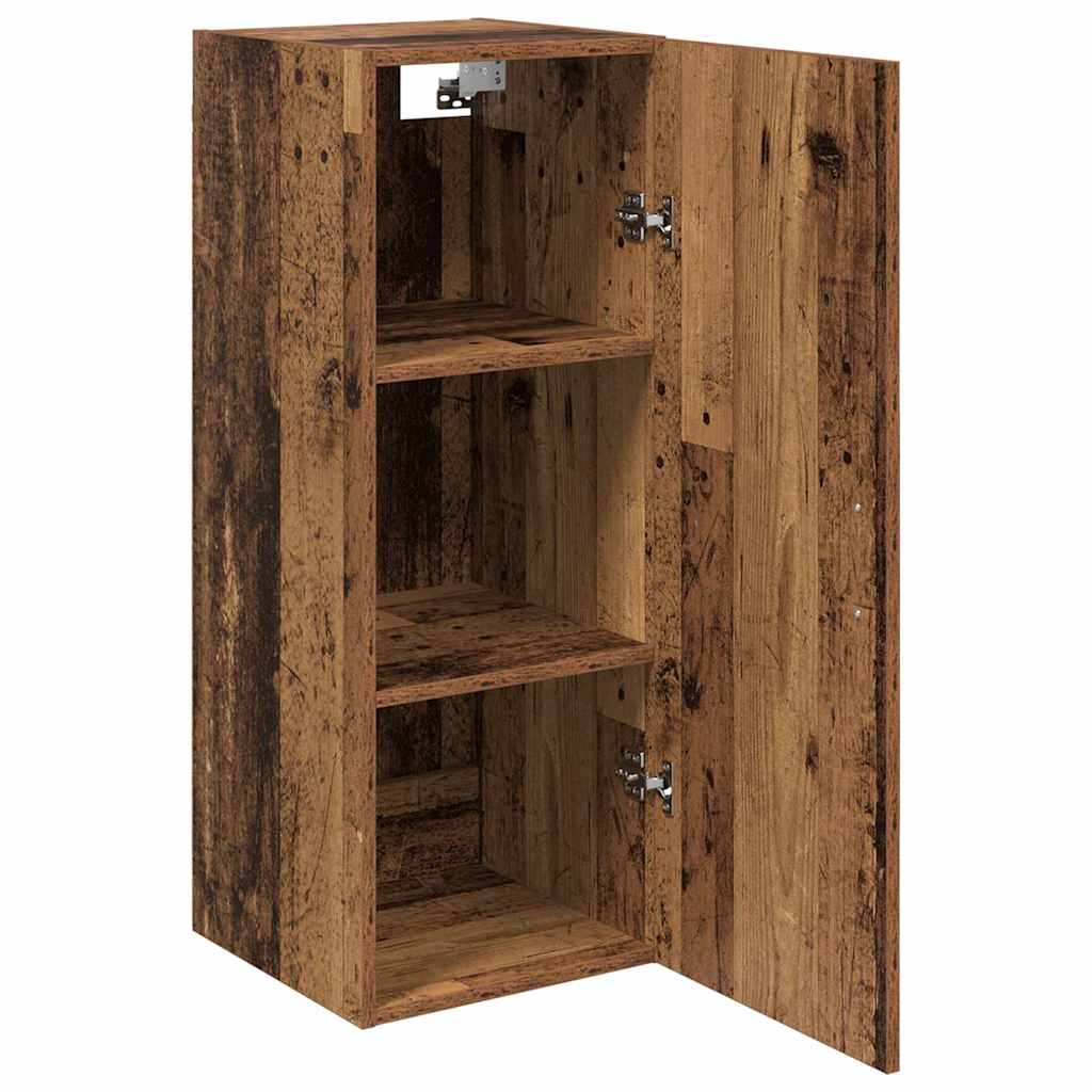 Armario de pared Madera Vieja 34,5 x 34 x 90 cm